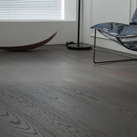 Oak Engineered Timber Flooring Wide Plank ABC Grade Brushed FSC E0 E1 T&G Multilayer Waterproof for Indoor Use