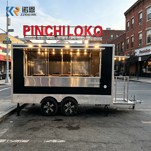 Contenedor para Food Truck, Contenedor para Carrito de Comida, Remolque de Café Móvil, Remolques para Camiones de Café, Limonada y Jugos - Product Image 4