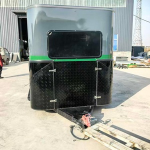Semirremolque HERUI para 3 Caballos, Doble Eje, Frenos Eléctricos, Capacidad de Carga de 4T, Puerta de Rampa Delantera, Estándar Australiano, Remolque Personalizado - Product Image 3