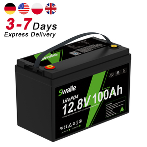 US EU Stock 12V 100Ah Lithium batterie Grade-A LiFePO4-Zellen BMS 24V 48V 100Ah 200Ah 300Ah 400Ah 500Ah 600Ah anpassbar - Product Image 1