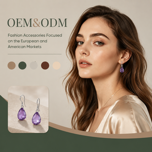 Bulk Custom Round <b>Silver</b> <b>Stud</b> <b>Earrings</b> Synthetic Rose Quartz Minimalist Hypoallergenic Jewelry For Women - Product Image 1