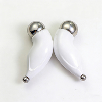 Rouleau de massage facial en acier inoxydable pour le lifting et le remodelage du visage, masseur froid pour les tissus profonds du visage et du cou, relaxation