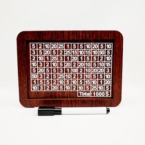 Ahşap kumbara para tasarruf para kutusu sayaç 1000 USD kişiselleştirilmiş Diy banka çocuklar yetişkinler için tasarruf hedefi - Product Image 6