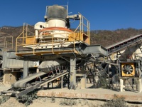 Stationäre Hartgestein-Granit-Kieselbrecheranlage 150-200t/h Sand- und Aggregatproduktionslinie 1 Jahr Garantie