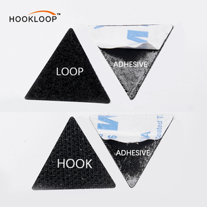 Đa mục đích tam giác đều móc và vòng chấm cao cấp dải dính cho tổ chức văn phòng và hàng thủ công tự làm - Product Image 1