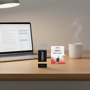 Temco Tipo <b>C</b> To <b>Usb</b> <b>Adapter</b> Male To Male Connector For Devices With Type <b>C</b> Port - Product Image 2