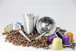 Tasses à expresso personnalisées isolées à Double paroi <span class=keywords><strong>en</strong></span> acier inoxydable 80ml, tasses à <span class=keywords><strong>café</strong></span>, tasse incassable sans tige, petite tasse - Product Image 6