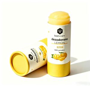 Emballage personnalisé en tube de papier kraft écologique, tube de déodorant, conteneur en carton pour cosmétiques, rouge à lèvres, gloss à lèvres - Product Image 4