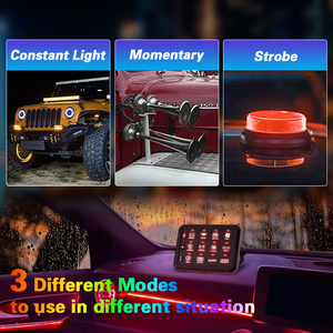 Factory Wholesale LED Waterproof Relay Box 12v <strong>Campervan</strong> <strong>Switch</strong> <strong>Panel</strong> APP Control 12 Gang <strong>Switch</strong> <strong>Panel</strong> for Car Truck UTV Offroad - Product Image 6