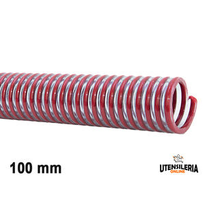 Tubo de alimentación de PVC en espiral VIGNAPOMP/R para vino 100mm (30mt) - Product Image 1