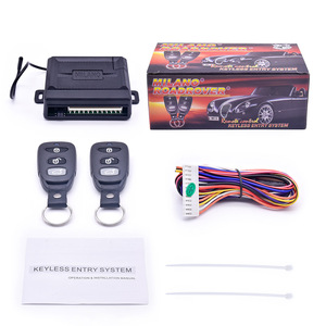 Verrouillage de porte <span class=keywords><strong>central</strong></span> à télécommande universelle 12V pour voiture Milano Système d'entrée sans clé pour voiture - Product Image 1