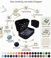 Sac de rangement pour médailles en feutre polyester JSBAG CA2026-71 avec logo personnalisé, étui de présentation pour badges et insignes d'honneur, vente directe usine