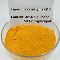 Capsules de Coenzyme Q10 Liposomique Cq10 Ubiquinone, Riches en Vitamines E et C, 30 Comprimés, Complément Alimentaire pour le Soutien Immunitaire, Extrait Naturel