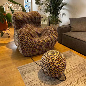 50 इटैलियन आधुनिक आर्म एक्सेंट चेयर फर्नीचर सिंगल लाउंज चेयर लक्जरी सोफा आर्मचेयर आर्डरिक लिविंग रूम कुर्सियां - Product Image 6