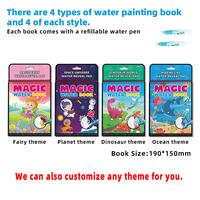 Aquarelle magique pour enfants dessin jouets papiers réutilisable coloriage à l'eau griffonnage livre peinture à l'eau livre pour enfants vente en gros