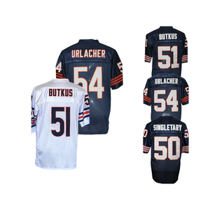 Jersey Grosir Jahitan Jersey American Football 34 Payton 51 Butkus 23 Hester 50 Stingletary 9 McMahon 4 Urlacher - Product Image 5