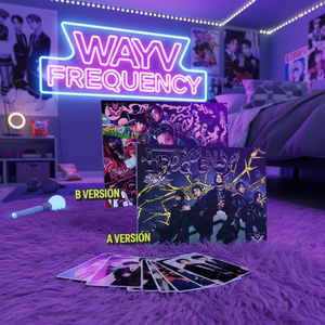 K-POP Sortie Officielle 6ème Mini Album [FREQUENCY] Version Photo Book Fournisseur en gros de produits préférés des fans A ou B, Corée du Sud - Product Image 3