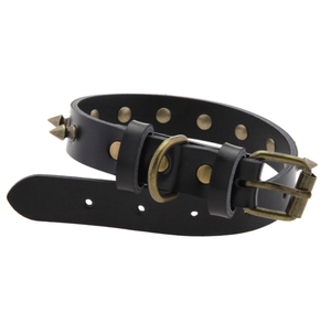 Collar para Perro <span class=keywords><strong>de</strong></span> Primera Calidad con Diseño <span class=keywords><strong>de</strong></span> Rayas, Decoración <span class=keywords><strong>de</strong></span> Piel, Anti-Mordidas, Remaches <span class=keywords><strong>de</strong></span> Cobre Antiguo, Nuevo Collar para Mascotas - Product Image 3