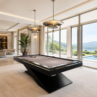 Table de billard Naipni de luxe pour villa, usage intérieur