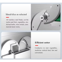 Multifunctionele groene ui- en groentesnijder/ groentesnijmachine/ aardappel- en groentesnijder industriële aardappelsnijder