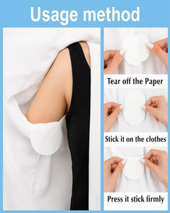 10/300Pcs Disposable <b>Underarm</b> Armpit <b>Sweat</b> <b>Pads</b> <b>Sweat</b>-absorbing Patch Summer Deodorants Non-woven <b>Pads</b> Breathable Ultra-thin - Product Image 2