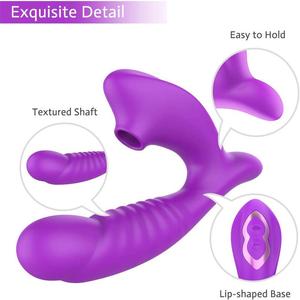 2025 nuovo vibratore aspirante femminile usura Dildo 10 frequenza <span class=keywords><strong>di</strong></span> aspirazione <span class=keywords><strong>di</strong></span> vibrazione per adulti prodotti nascosti <span class=keywords><strong>Cam</strong></span> masturbazione vibratore - Product Image 5