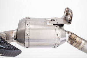 Système d'échappement en titane pour <span class=keywords><strong>BMW</strong></span> <span class=keywords><strong>F900R</strong></span>/XR collecteur d'échappement tuyau de descente moto échappements système de tuyau de silencieux - Product Image 4