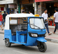 Meilleur prix Chine Vente en gros Tricycles électriques à trois roues pour passagers Tuk-tuk électrique Tricycle Auto Rickshaw Bajaj