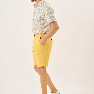 Pantalones cortos informales de verano para hombre, pantalones de playa holgados de talla grande, sensación fresca, lona, cintura media, transpirable, antiarrugas, logotipo impermeable - Product Image 3