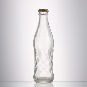 Vide clair Couronne de Jus de Boisson De Soude D'eau 250 ml Bouteilles En Verre - Product Image 3