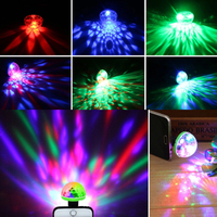 Mini stroboscope Led Laser RGB 2021, vente en gros, lampe Disco Portable, petite voiture DJ, lumière de scène, fête, nouveau