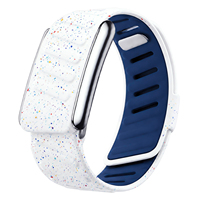 Bracelets de montre en silicone bicolores personnalisés en gros, accessoires de remplacement pour bracelets de sport Whoop 5.0 MG CR7
