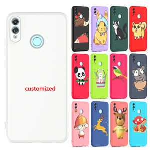 Mode nouvelle idée personnalisé DesignerBack couverture paquet coque en Silicone TPU pour Honor 8X étui <span class=keywords><strong>dessin</strong></span> coloré - Product Image 1