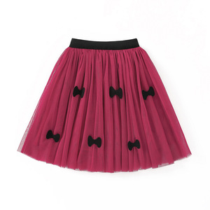 Tutù per Bambine da 3-12 Anni, <span class=keywords><strong>Gonna</strong></span> in <span class=keywords><strong>Tulle</strong></span> Morbido con Fiocco Nero per Danza Classica - Product Image 2