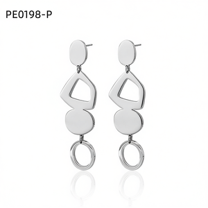 ต่างหูแฟชั่น PE0198 สำหรับผู้หญิง เครื่องประดับคุณภาพสูง - Product Image 3