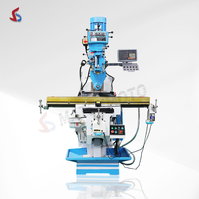 M5 Vertical and Horizontal Milling Machine Automatic Lifting Universal Milling Machine Cheap Turret Milling Machine