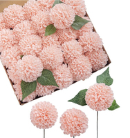 Bouquet d'hortensias artificiels en mousse faits à la main pour mariage, bouquet de mariée, décoration extérieure d'hôtel, lot de 25 pièces