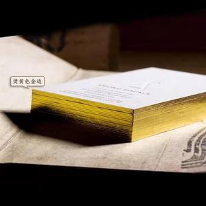 Özel yüksek kalite lüks gül altın iş kartları küçük iş yazıcı dostu kişiselleştirilmiş Logo baskı kaliteli kağıt - Product Image 2