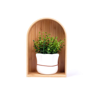 Étagères de rangement créatives, panneau mural en nid d'abeille, canapé de salon, grille de rangement polygonale en bambou massif pour adultes - Product Image 3