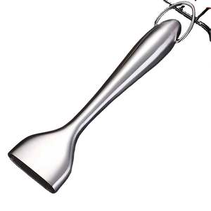 Pinceau à badigeonner en acier inoxydable à long manche avec têtes en silicone pour pâtisserie, barbecue et cuisson - Personnalisable avec logo - Compatible lave-vaisselle - Product Image 4