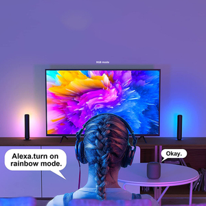 Ánh Sáng Xung Quanh Tương Thích Với <span class=keywords><strong>Alexa</strong></span> Và Google Assistant Chế Độ Cảnh Và Chế Độ Âm Nhạc RGBIC Thanh Ánh Sáng Thông Minh Đèn Cho Bữa Tiệc - Product Image 6