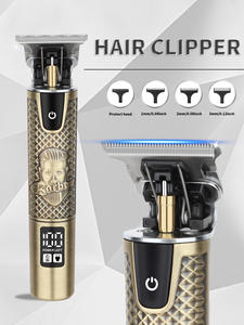 HIENA-Cortadora Eléctrica de Peluquería para Hombre, Cortadora de Pelo Profesional de Metal Portátil, Inalámbrica, para Salón de Belleza, para Hombre, 2017 - Product Image 3
