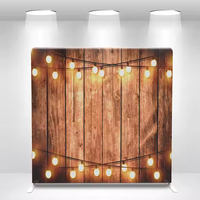 Cadre en tissu de tension en aluminium de 8x7.5 pieds facile à installer décorations de mariage toile de fond de cabine photo pour accessoires d'affichage de photographie