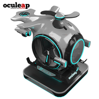 Simulateur de tir VR 2027 Nouveau simulateur de vol 5D, machine de jeu d'arcade de réalité virtuelle pour l'enseignement de la piloteage d'avion, terrain de jeu intérieur 8D pour enfants