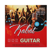 Kabat 6 String Metal Acoustic Guitar Beginner Strings Model DM-1910/DM-1911/DM-1912 Wholesale Price