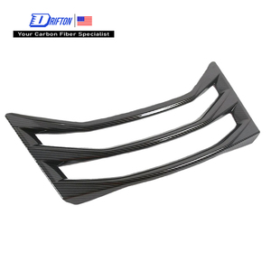 Rejillas de Ventilación Traseras de Fibra de Carbono Seca para Chevrolet Corvette C8 HTC Convertible Stingray Z51 y Z06 Z07 2020-2026 - Product Image 3