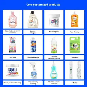 Capsules de perles de détergent liquide pour vaisselle spéciales OEM Blocs et poudre-0 additifs pour vêtements pour vaisselle - Product Image 3