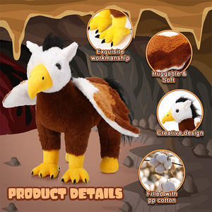 Peluche Creativo y Adorable de Griffin, Híbrido de Águila y Caballo, Hipogrifo de Peluche, Regalo para San Valentín, Pascua, Cumpleaños - Product Image 2