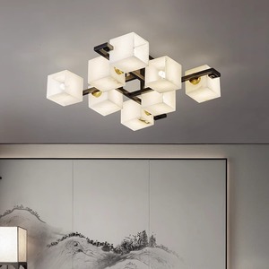 Modern Chinese Minimalist <b>Ceiling</b> <b>Light</b> Led Tricolor Hardwired For Living Room Bedroom Study Dining Room - Product Image 4