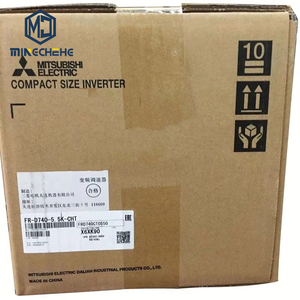 อินเวอร์เตอร์ปรับความถี่สำหรับควบคุมความเร็วมอเตอร์ รุ่น FR-D740-5.5K-CHT FR-D740-3.7K-CHT FR-D740-7.5K-CHT สำหรับมอเตอร์ 3 เฟส AC แบบอุตสาหกรรม - Product Image 1